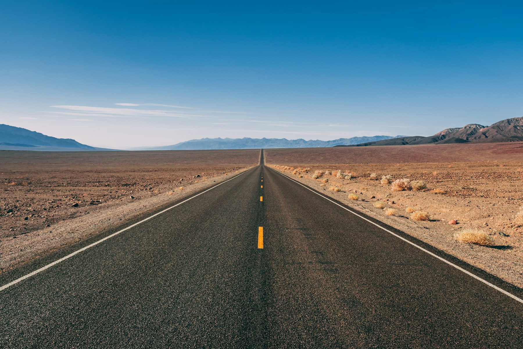 Desert highway representing regional reach from the UAE
