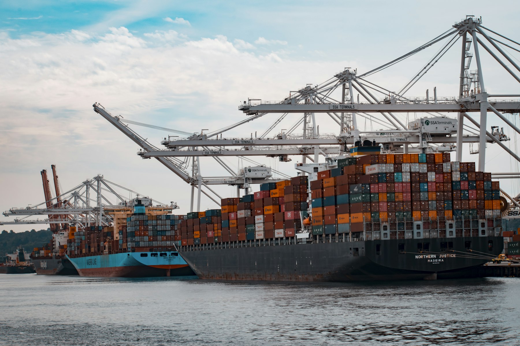 Container terminal operations supporting international supply chains